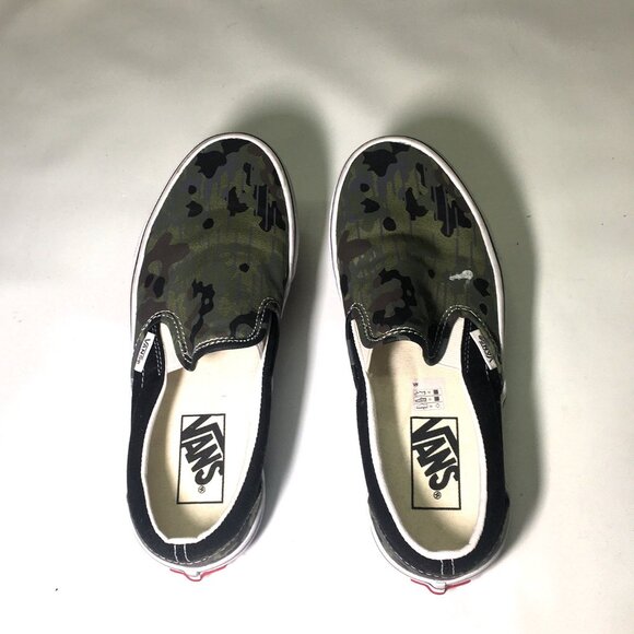 🛑 VANS Classic ➕🆒 SNEAKERS Slip On SHOES Comfort Camo Dress Unisex 💸BUY NOW‼️ - Picture 13 of 16
